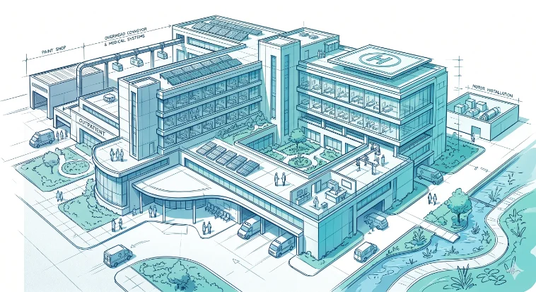 Hospital en operación 24/7